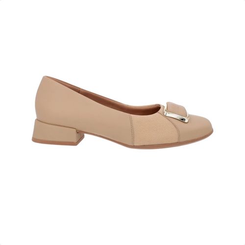 Sapato Feminino Salto Médio Grosso Usaflex Blush