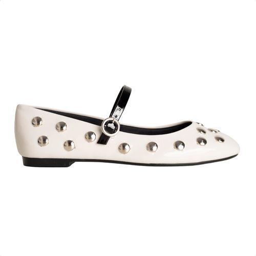 Sapatilha Classy Dm Off-White Spikes Prateados