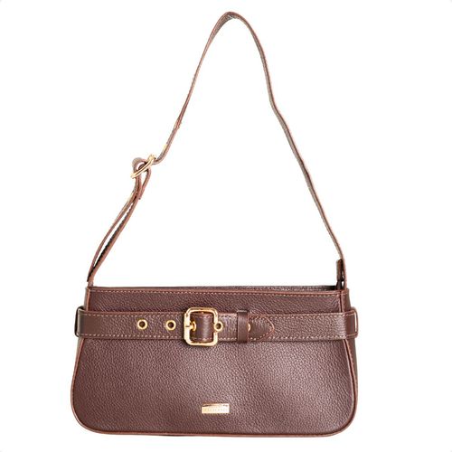 Bolsa Tira Colo Fivela Marrom Dm Obsession