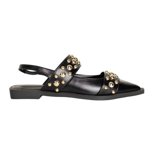 Slingback Obsession Spikes Preto Dm