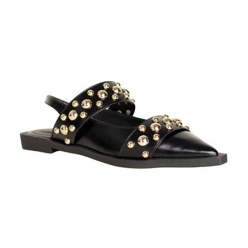 Slingback Obsession Spikes Preto Dm
