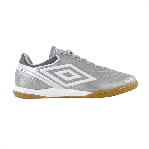Chuteira Indoor Masculina Umbro Adamant Master Class Club Prata