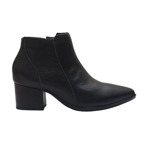 Bota Elegance Couro Dayane Magalhães Preta