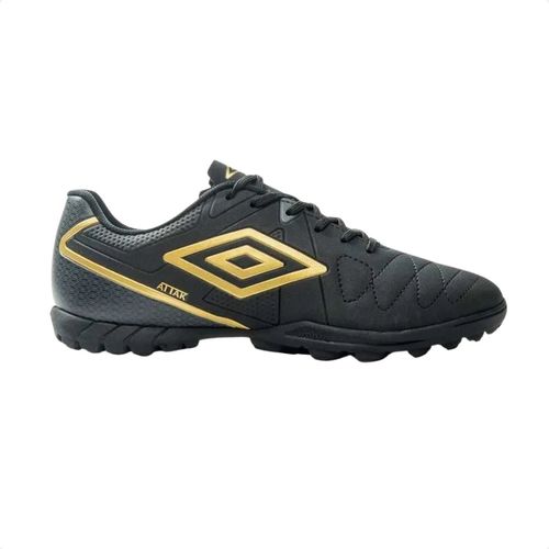 Chuteira Society Masculina Umbro Attak Eternal Preta
