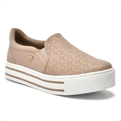 Tenis Casual Slip On  Moda Fem Via Marte  010-009-01
