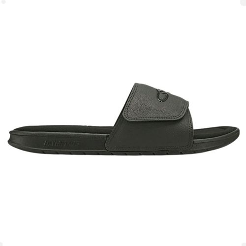 Chinelo Masculino Adulto Gaspea/Slide Olympikus Melbourne Branco E Preto