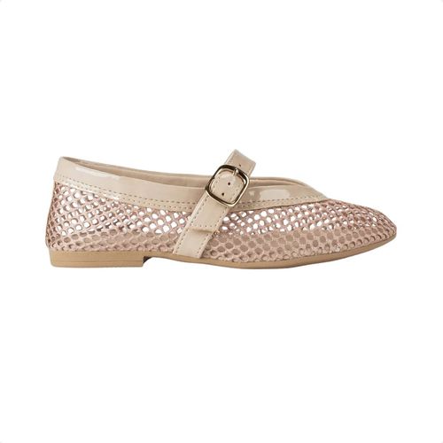 Sapatilha Infantil Menina Pink Cats Bege
