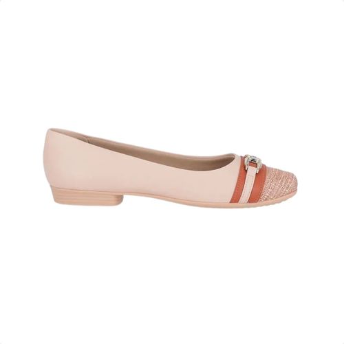 Sapatilha Feminino Bico Quadrado Raquel Piccadilly Nude