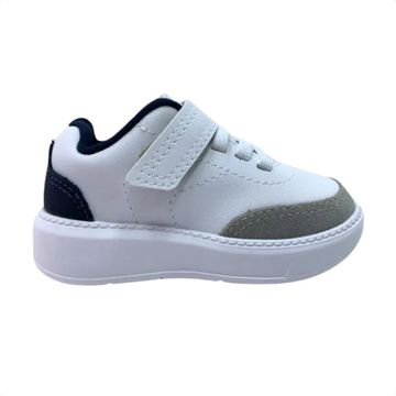 Tênis Casual Infantil Menino Molekinho Branco