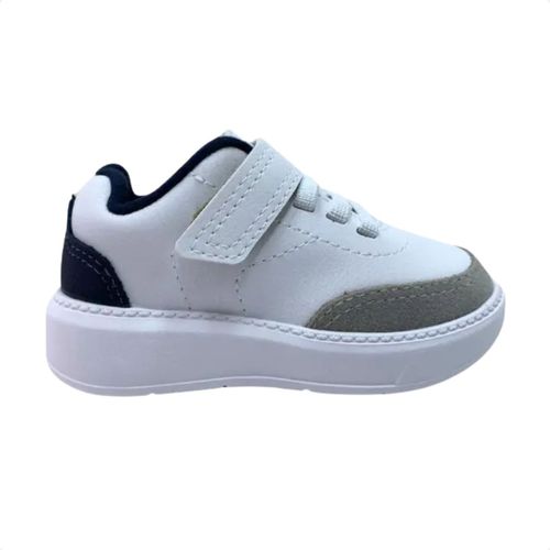 Tênis Casual Infantil Menino Molekinho Branco
