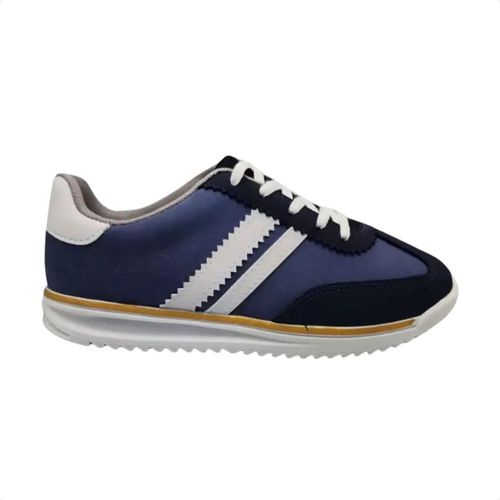 Tênis Casual Infantil Menino Molekinho Azul