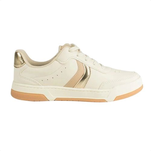 Tênis Moda Casual Feminino Dakota Creme