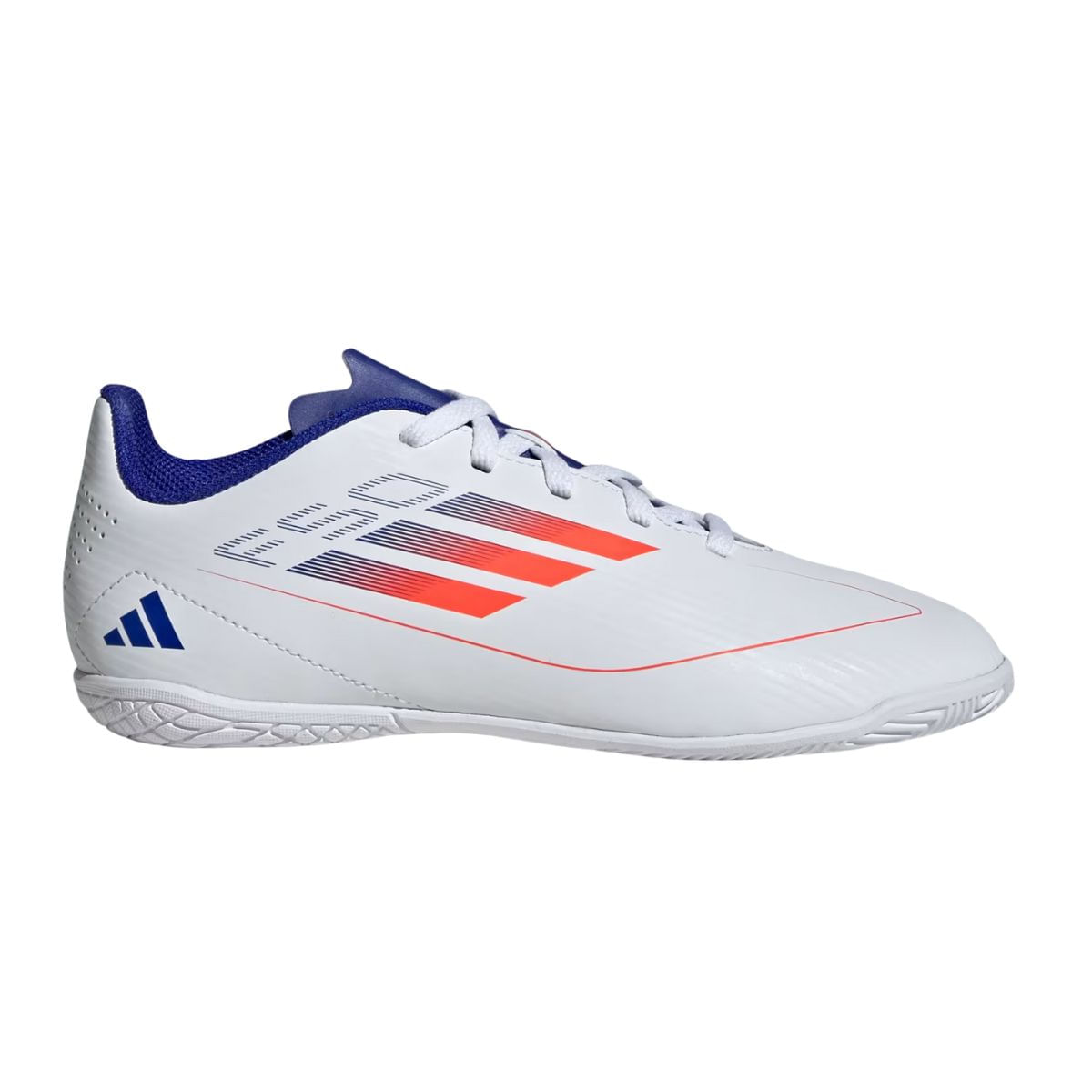 Chuteira Indoor Infantil Adidas F50 Club Jr Branca