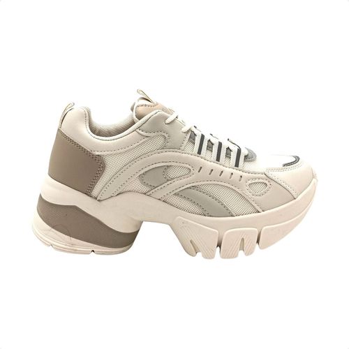 Tênis Moda Feminino Casual Ramarim Bege