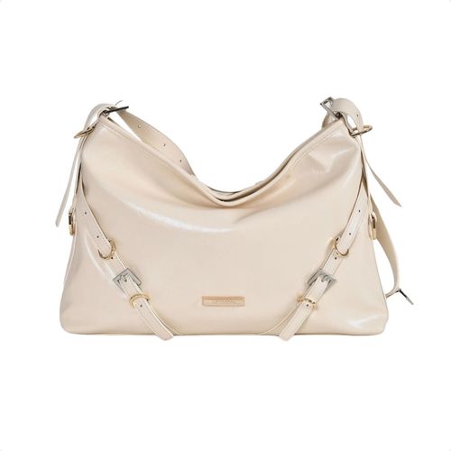 Bolsa Feminina Hobo Via Marte Off White