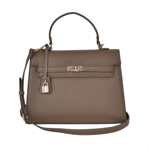 Bolsa Feminina Tote Via Marte Marrom