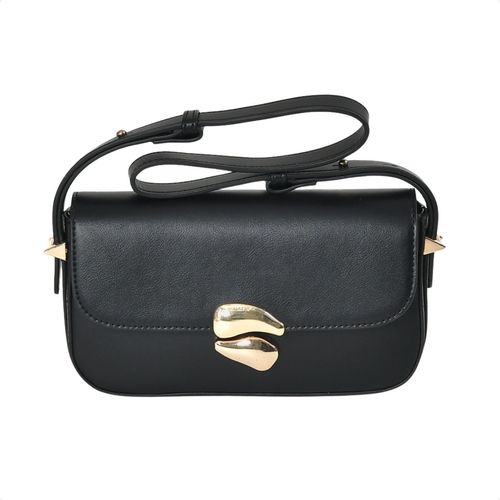 Bolsa Feminina De Ombro Via Marte Preta