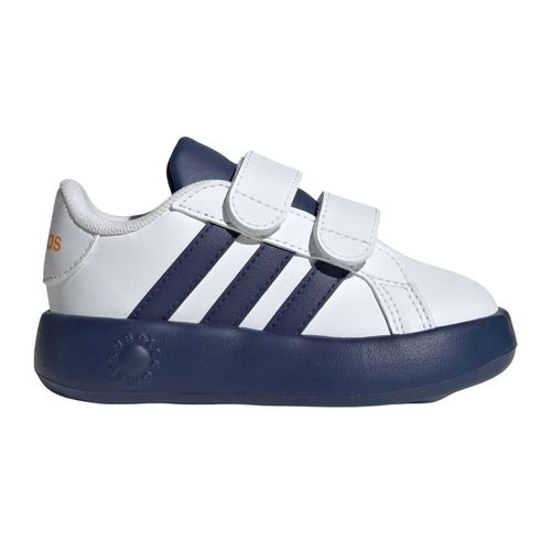 Tenis Casual Bebe Adidas Grand Court Infantil Azul