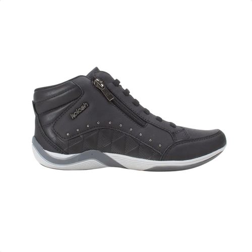 Tênis Moda Feminino Cano Alto Kolosh Preto