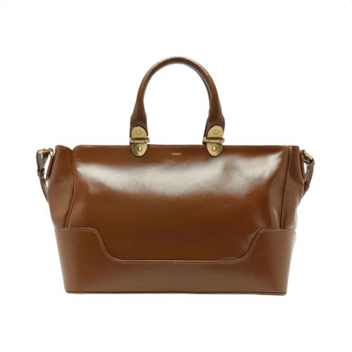 Bolsa Feminina Tote Couro Natural Arezzo Marrom