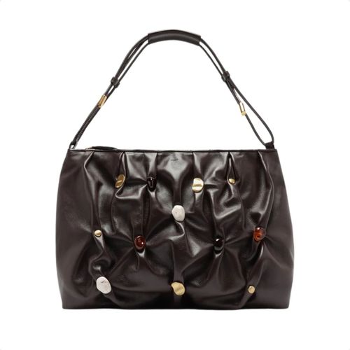Bolsa Feminina Hobo Grande Arezzo Marrom