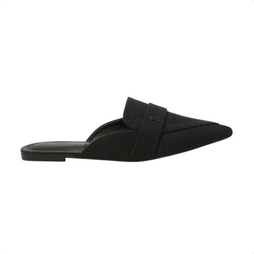 Sapato Feminino Mule Mocassim Santa Lolla Copacana Preto
