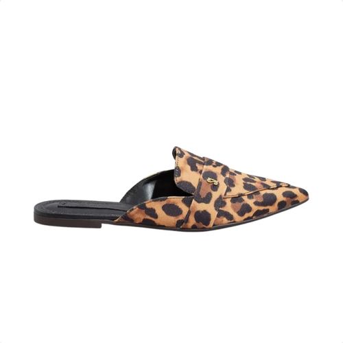 Sapato Feminino Mule Mocassim Santa Lolla Onça
