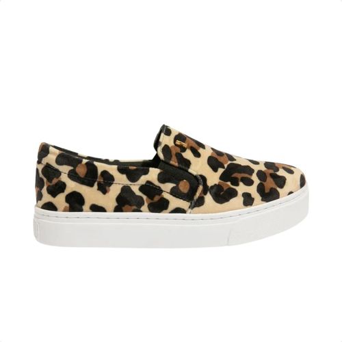 Tênis Moda Feminino Santa Lolla Slip On Onça