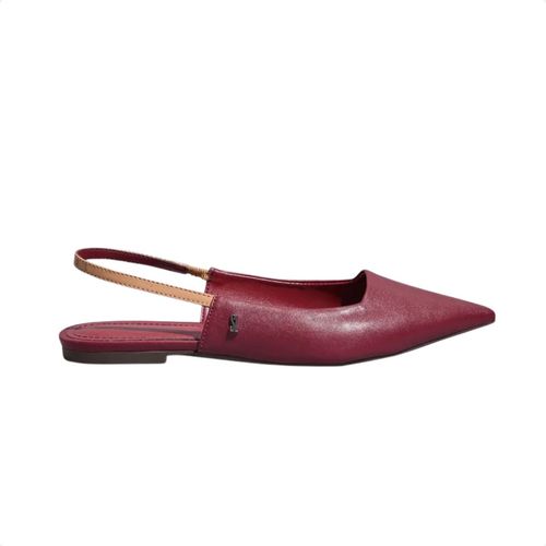 Sapato Feminino Slingback Santa Lolla Vinho