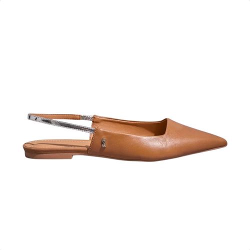 Sapato Feminino Slingback Santa Lolla Caramelo