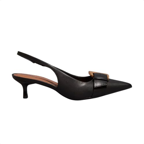 Sapato Feminino Slingback Santa Lolla Preto