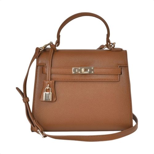 Bolsa Feminina Tote Via Marte Marrom