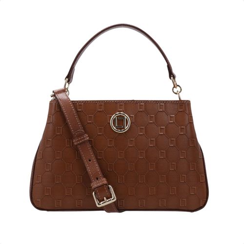 Bolsa Feminina Tote Média Lux Luz Da Lua Marrom