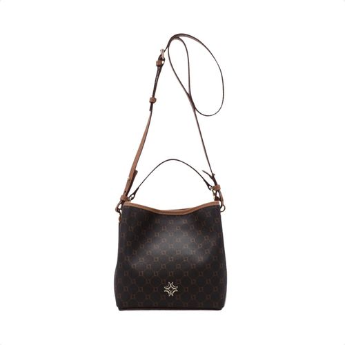 Bolsa Feminina Tiracolo Pequena Luz Da Lua Marrom