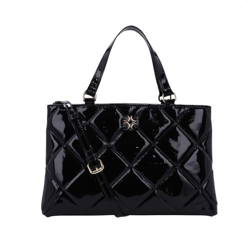 Bolsa Feminina Tote Média Luz Da Lua Preta