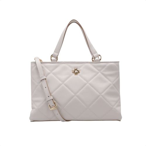 Bolsa Feminina Tote Média Luz Da Lua Saara Branca
