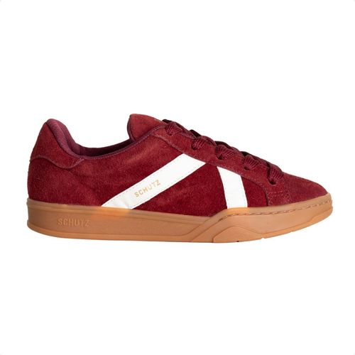 Tênis Moda Feminino Urban Style Schutz Vino/White