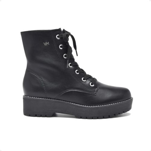 Bota Feminina Coturno Via Marte Via Marte Preto