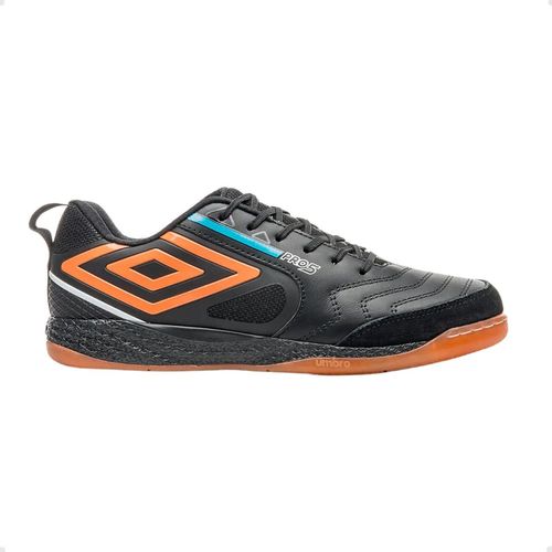 Chuteira Indoor Masculina Indoor Umbro Pro 5 Bump Preta