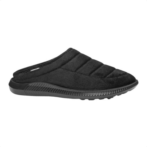 Pantufa Slip Masculina Aberto Pegada Preta
