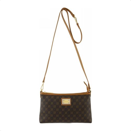 Bolsa Tiracolo Luz Da Lua Monograma Mocca