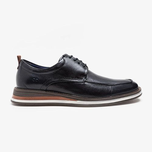 Sapato Masculino Esporte Fino Democrata Metropolitan Type Preto