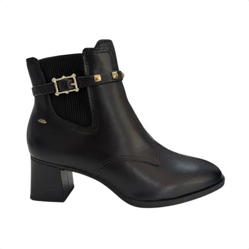 Bota Feminina Cano Baixo Vieri Dakota Preta