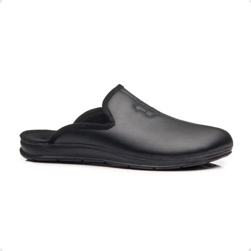 Pantufa Masculina Aberta Pegada Preta