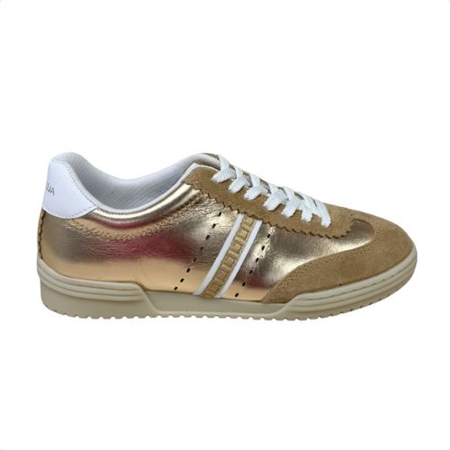 Tênis Moda Feminino Luz Da Lua Dourado