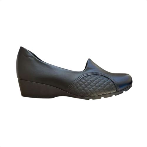 Sapato Feminino Anabela Modare Joanete Preto
