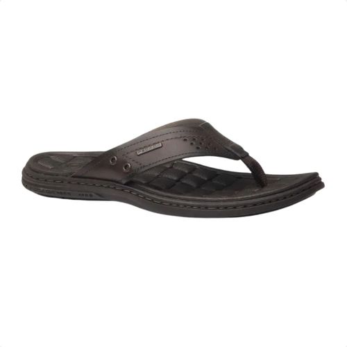 Chinelo Masculino Dedo Pegada Marrom