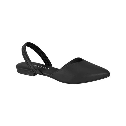 Sapatilha Feminina Mule Slingback Beira Rio Preta