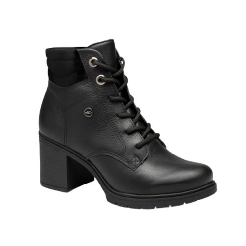 Bota Feminina Coturno Salto Alto Dakota Preta