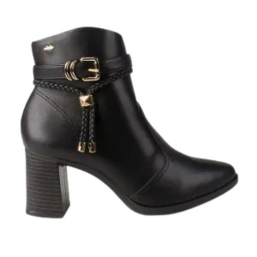 Bota Feminina Cano Baixo Dakota Ankle Boot Preta